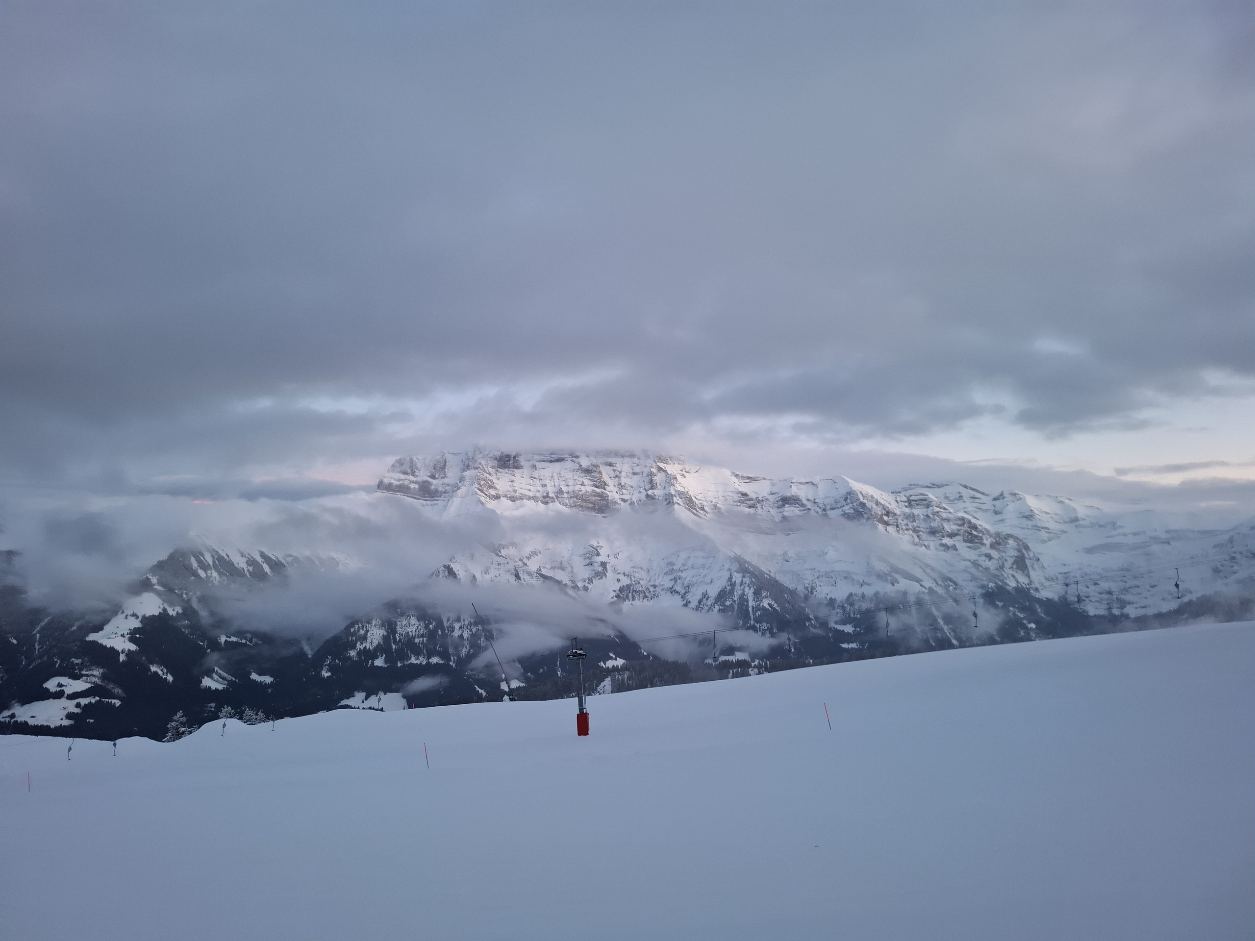 'La Jaune' Blaue Piste (Lehrpfad)